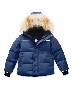 Chamarras Canada Goose Niños Mexico - Snowy Owl Abrigos Azules GO1345820